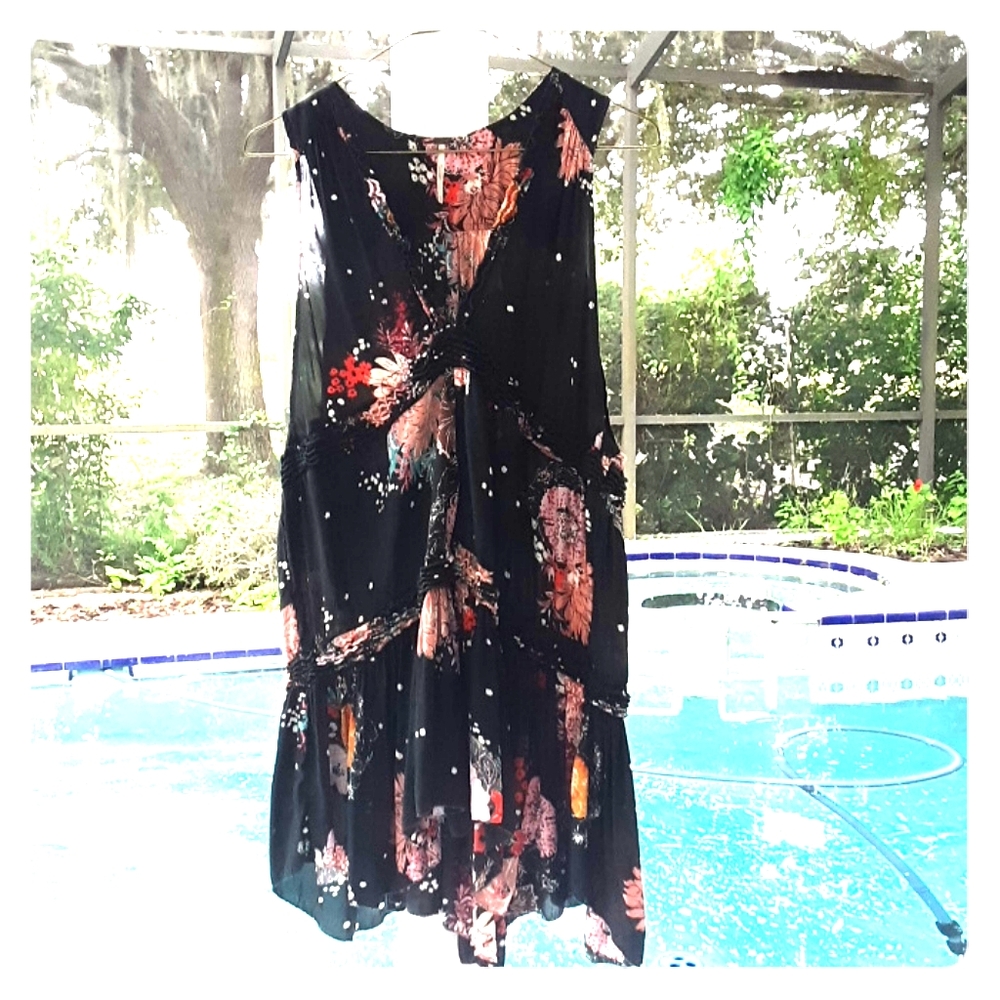 NWOT Free People floral dress